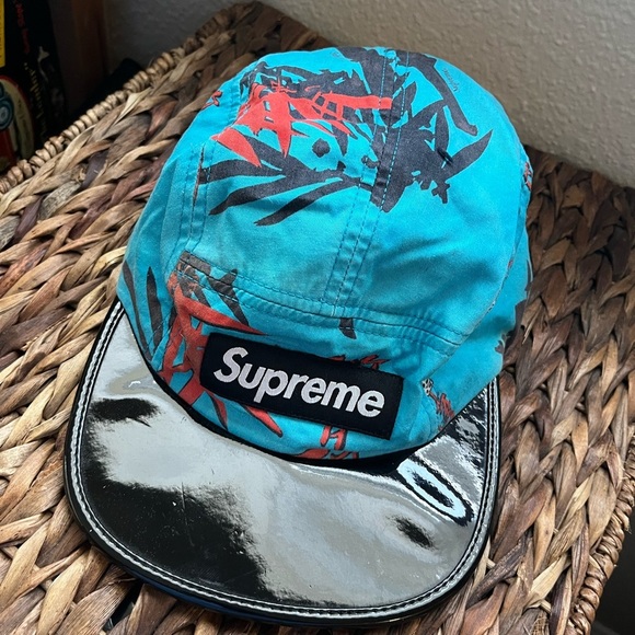 SUPREME Bamboo camp cap from 2013 spring release strap back streetwear made USA - Picture 1 of 7